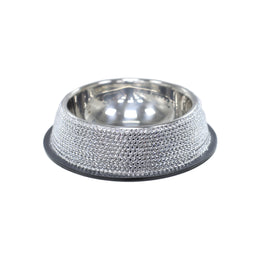 Diamond-Studded Stainless Steel Bowl (Medium)