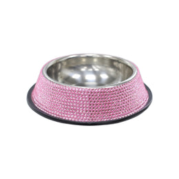 Diamond-Studded Stainless Steel Bowl (Medium)