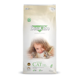 BonaCibo Adult Cat Lamb & Rice (15kg)